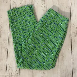 Lilly Pulitzer Elaine Cutlass Sword Print Pants